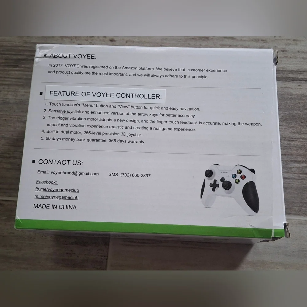 VOYEE Wireless Controller Compatible with Microsoft xbox one/x/s/elite.